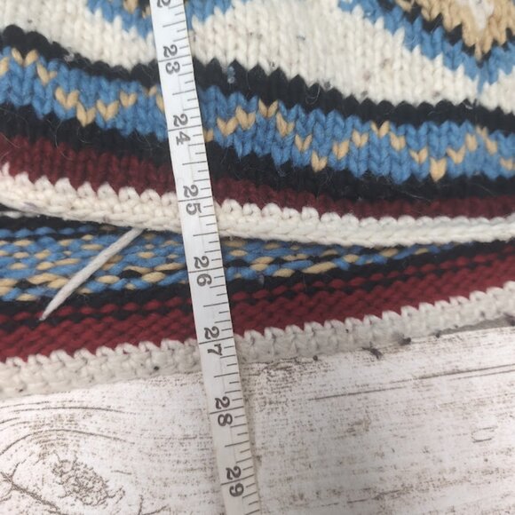 Vintage Jolli Importz Handmade Hand-knitted Big Flower Sweater - Picture 6 of 9